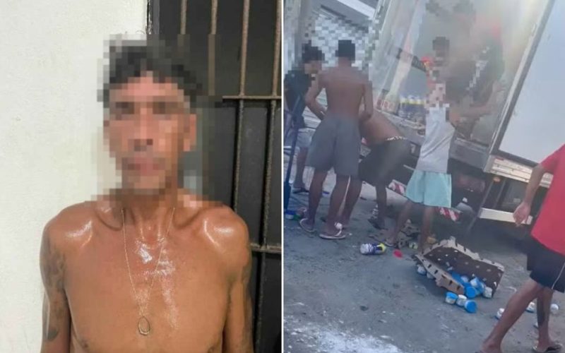 Integrante de quadrilha presa por roubar caminhão era procurado por agredir a sobrinha para comprar drogas