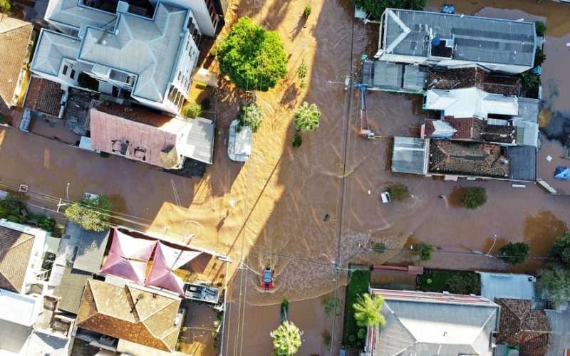 Redução do Nível do Guaíba: Diminuição de 8 cm em 24 Horas