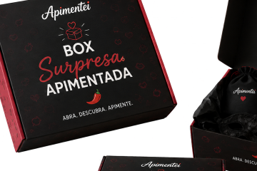 Box Surpresa Apimentada da Apimentei une praticidade, mistério e experiências para casais