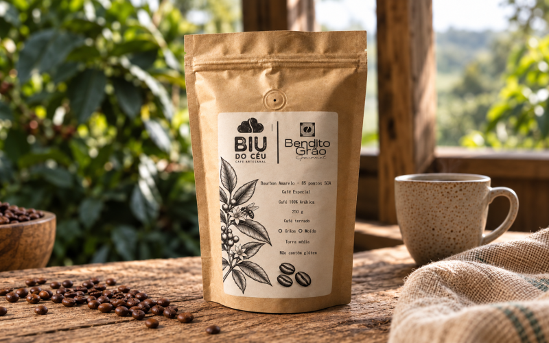 De Taquaritinga do Norte a Caruaru: Café Biu do Céu apresenta novos sabores na Bendito Grão
